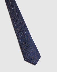 TONAL FLOWER TIE MENS ACCESSORIES