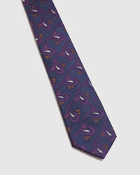 LARGE PAISLEY DESIGN TIE MENS ACCESSORIES