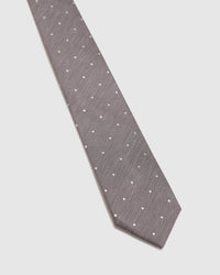 SPOT GRID TIE MENS ACCESSORIES