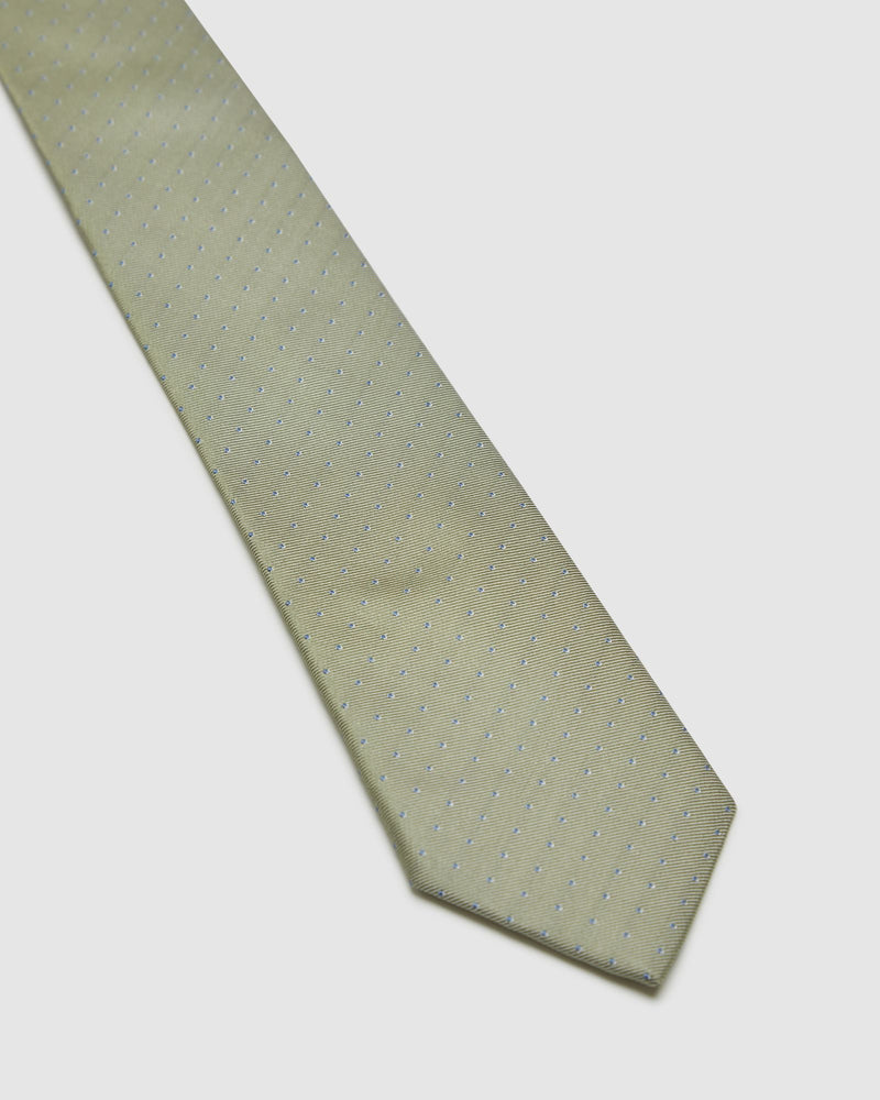 SILK MINI DOT TIE