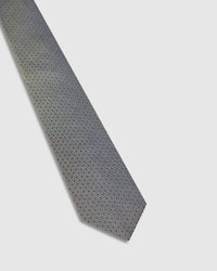 SILK ALBY TIE GOLD/NAVY