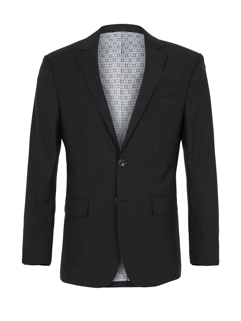 AUDEN WOOL SUIT JCKT CHARCOAL