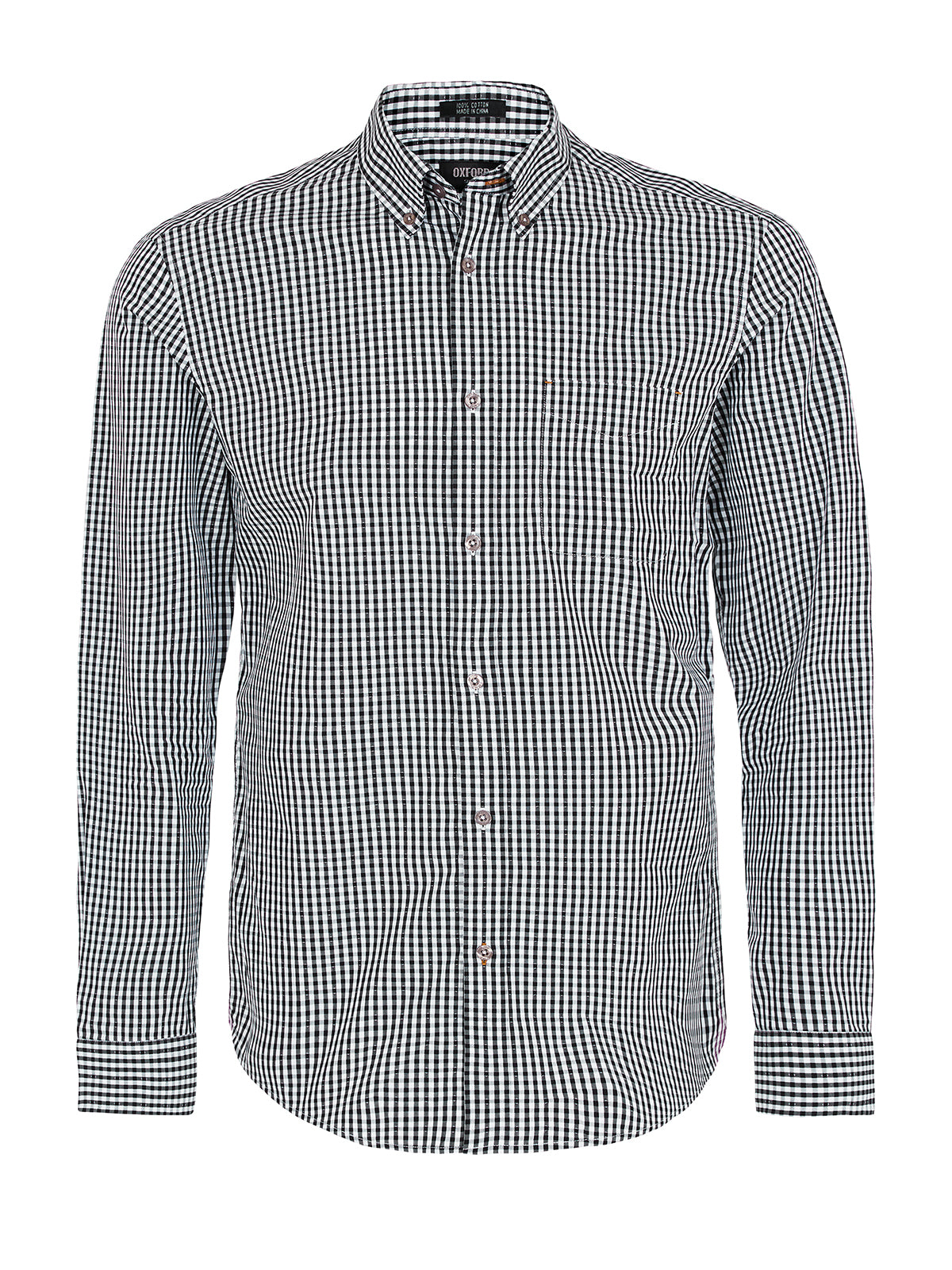 UXBRIDGE CHECK SHIRT BLACK