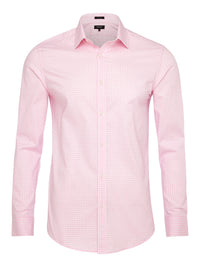 BECKTON CHECKED SHIRT PINK