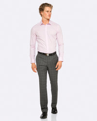 BECKTON CHECKED SHIRT PINK