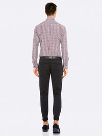 UXBRIDGE CHECK SHIRT MULBERRY