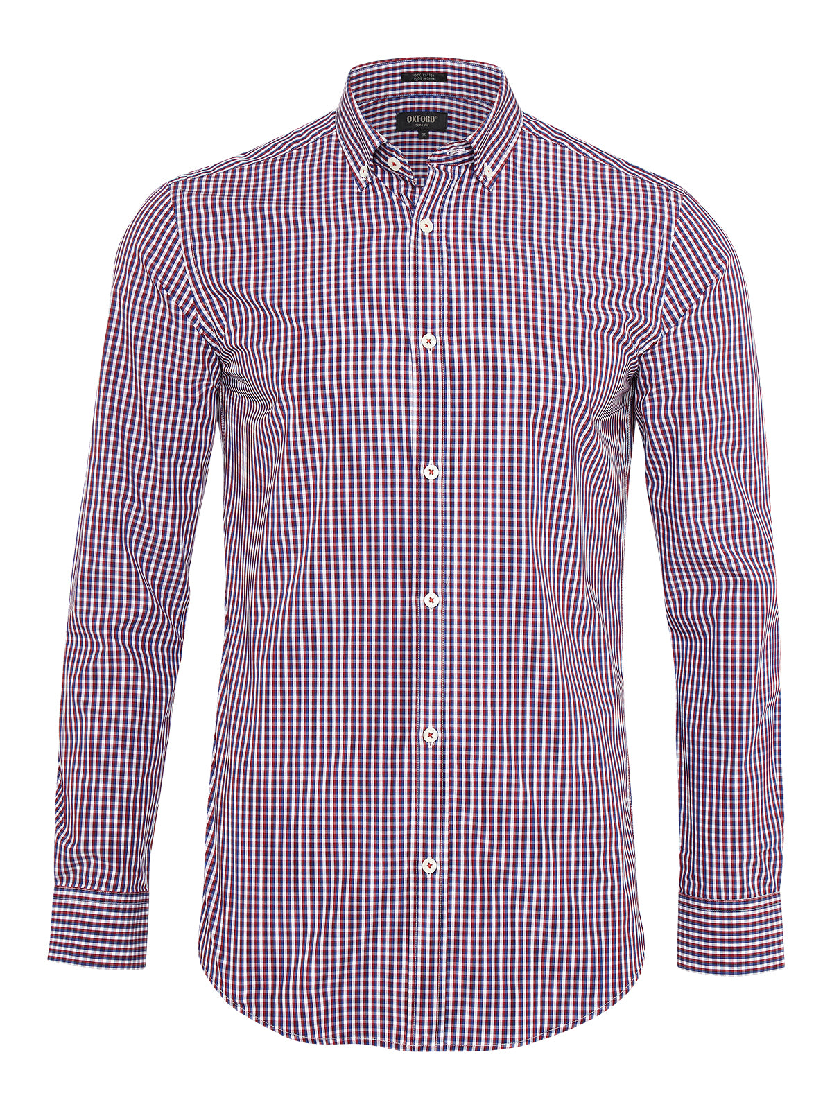 STRATTON CHECK SHIRT BRN/BLU