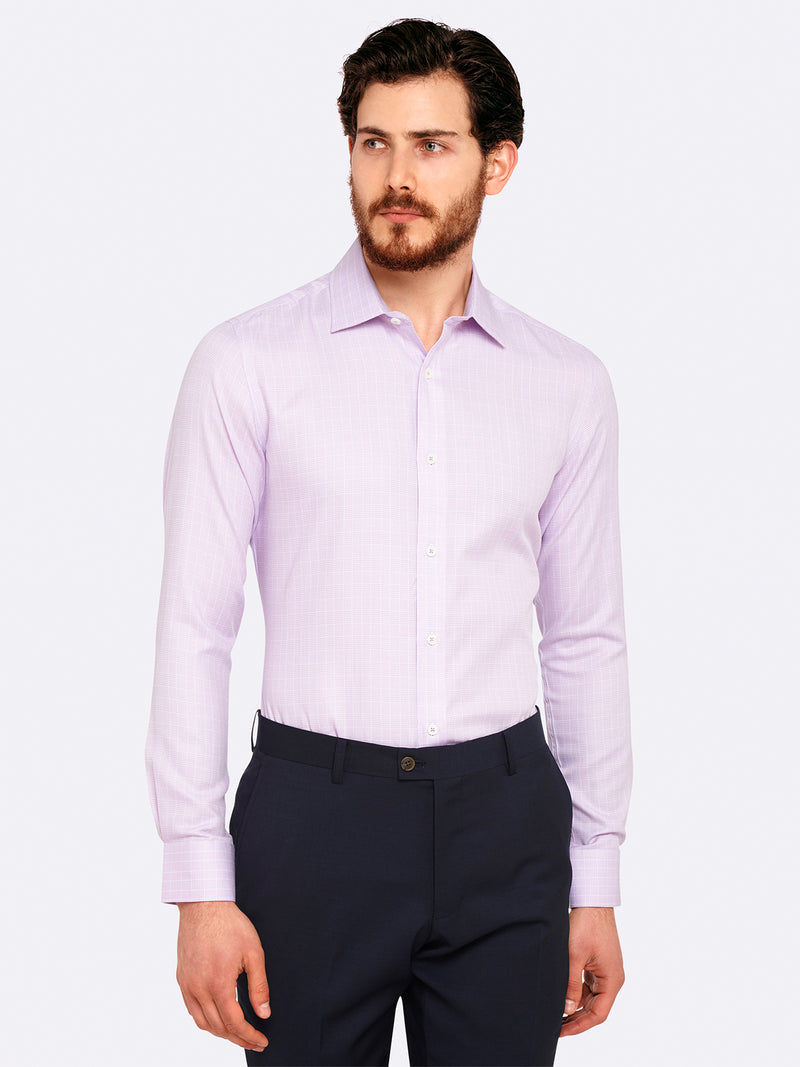 BECKTON SLIM FIT SHIRT PINK