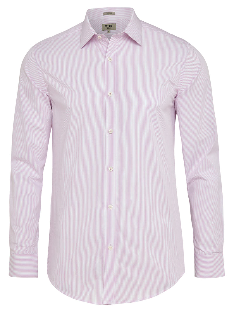 BECKTON STRP IMPERATIVE SHIRT PINKX