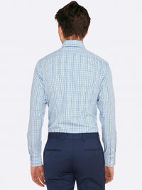 BECKTON CHECKED SHIRT PINK/BLUE