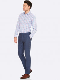 BECKTON CHECKED SHIRT PINK/BLUE