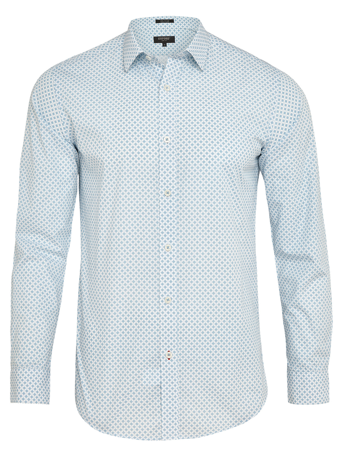 KENTON PRINTED SHIRT SILVER