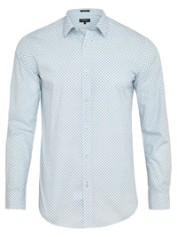 KENTON PRINTED SHIRT SILVER