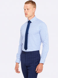 BECKTON CHECKED SHIRT MEGENTA