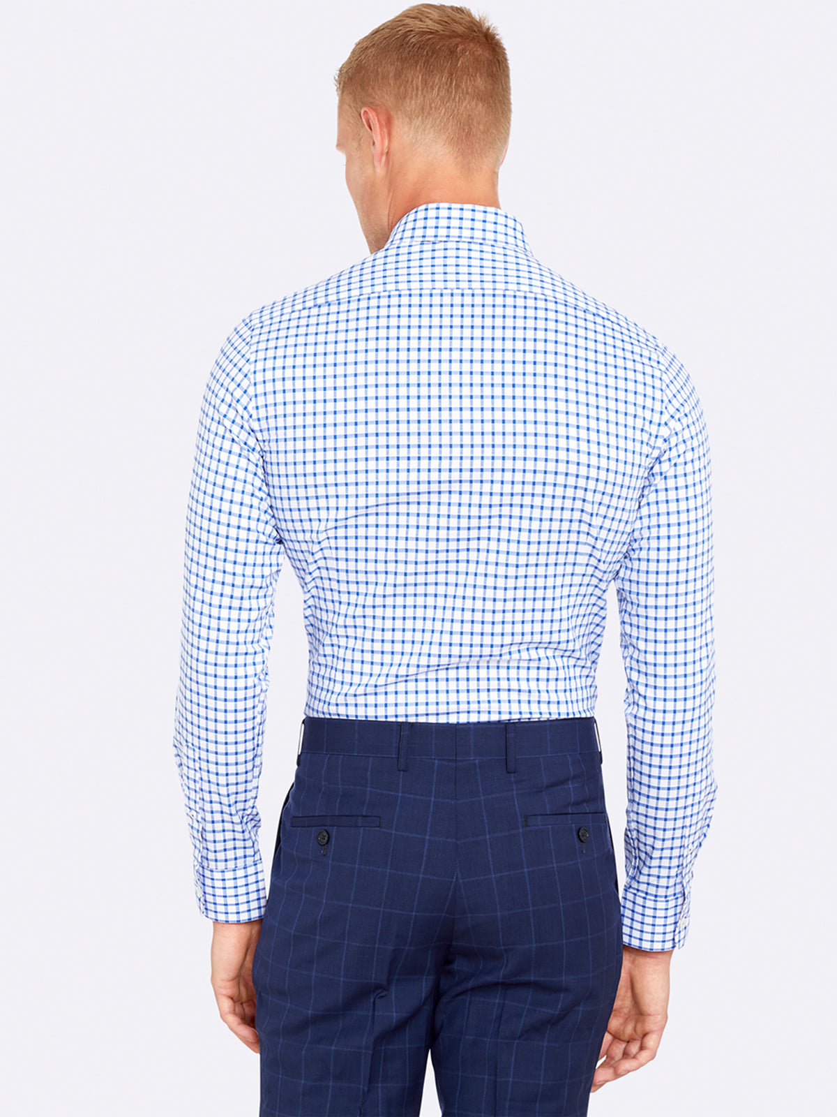 BECKTON CHECKED SHIRT MEGENTA