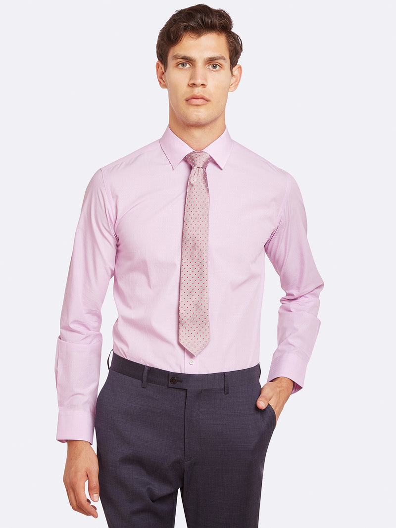 BECKTON SLIM FIT SHIRT PINK