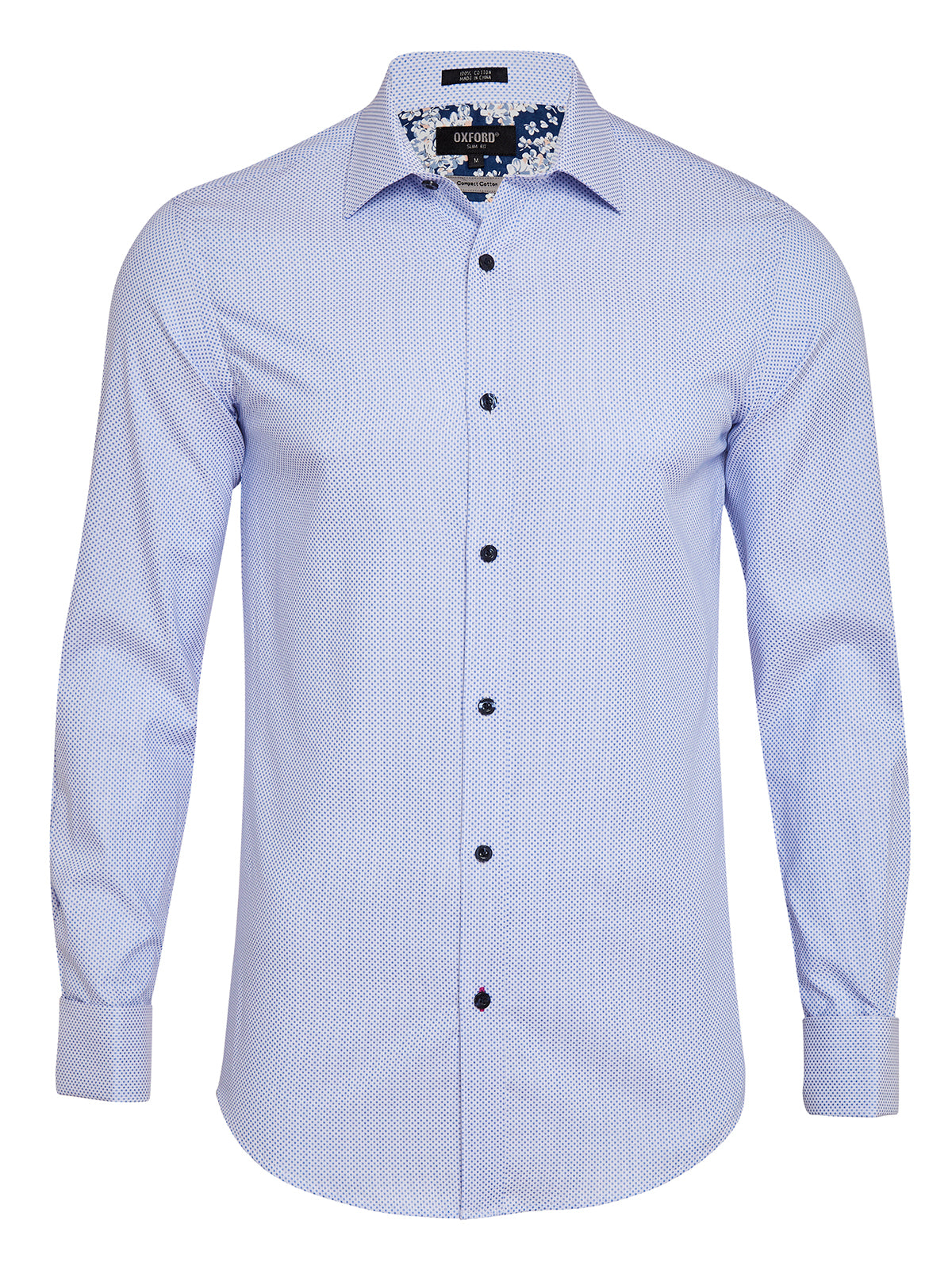 BECKTON FRENCH CUFF SHIRT BLUE