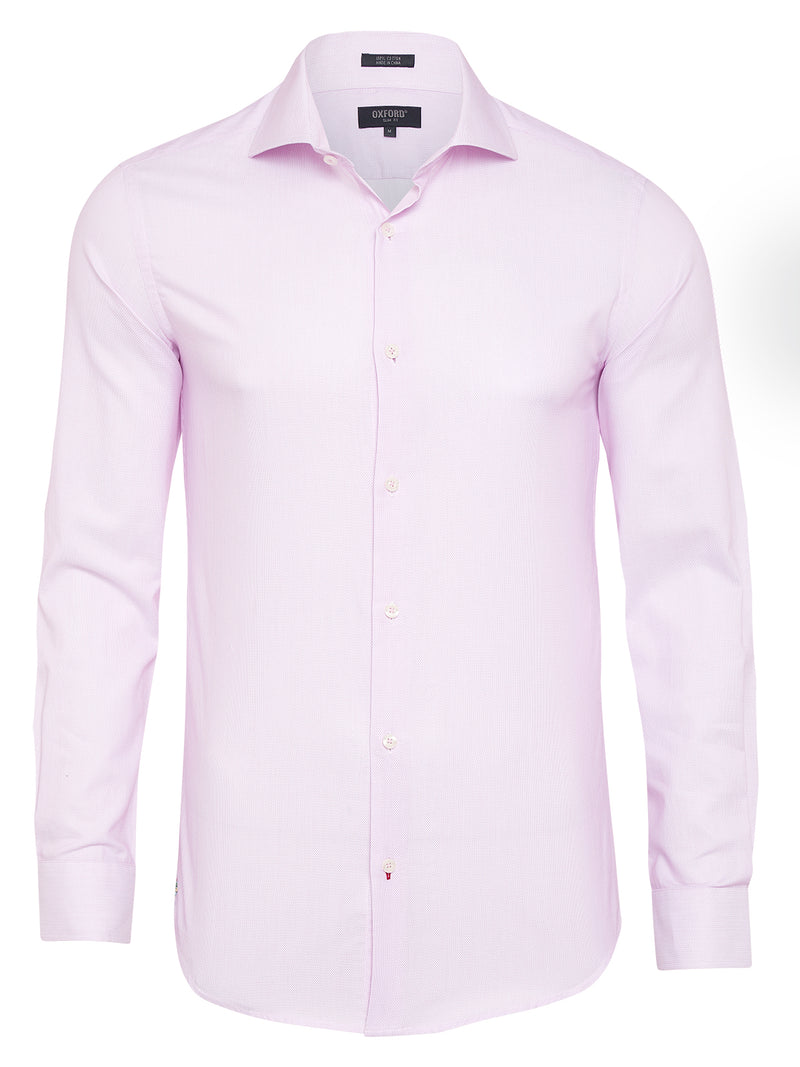 TRAFALGAR DOBBY SHIRT PINK