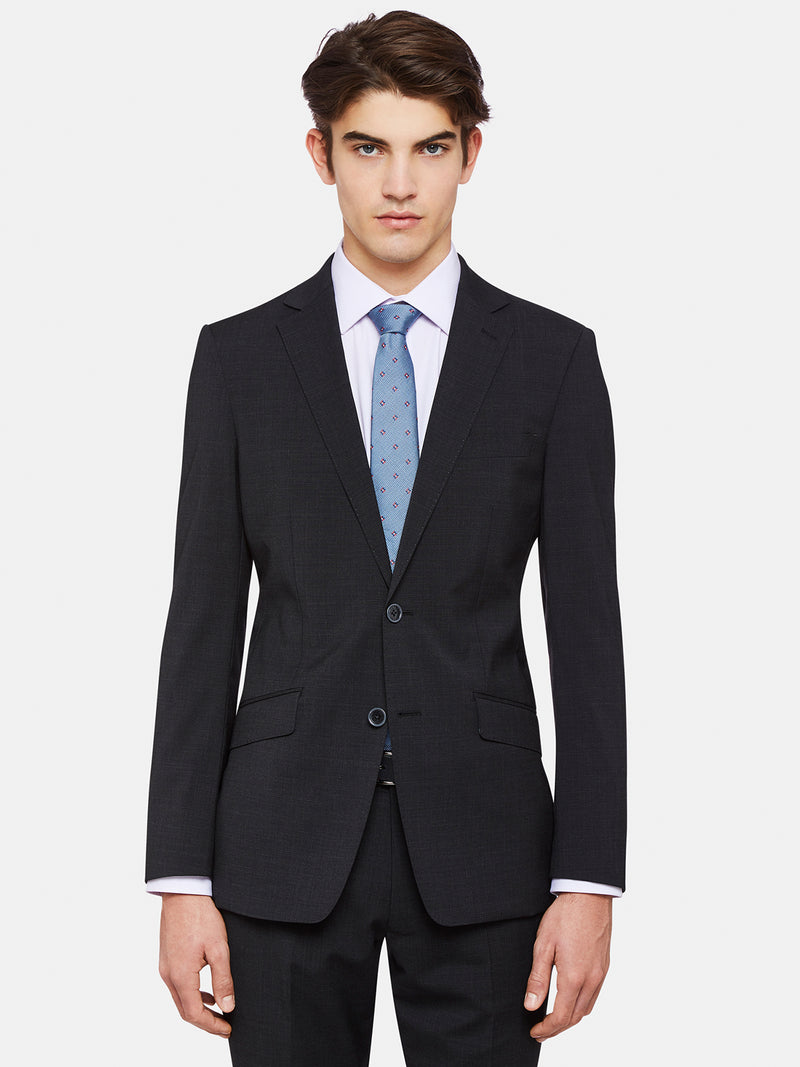 N.HOPKINS WOOL STRETCH SUIT JACKETX