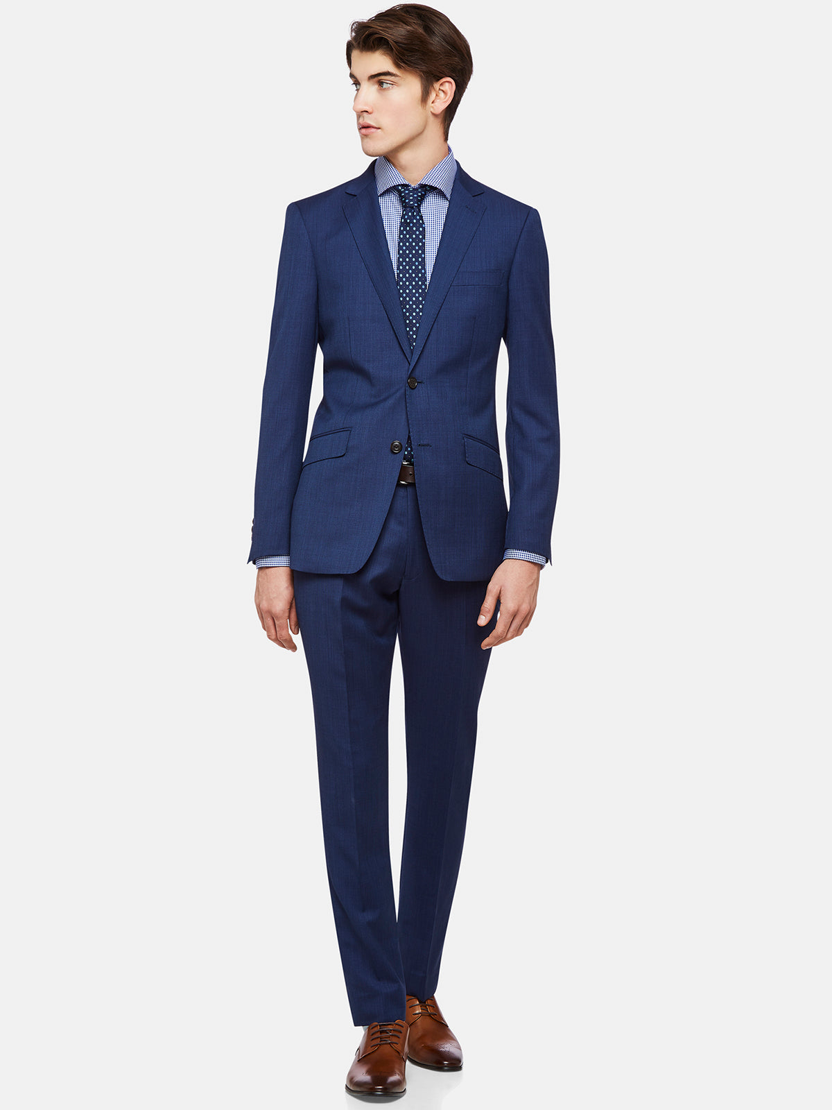 HOPKINS WOOL SUIT TROUSERS