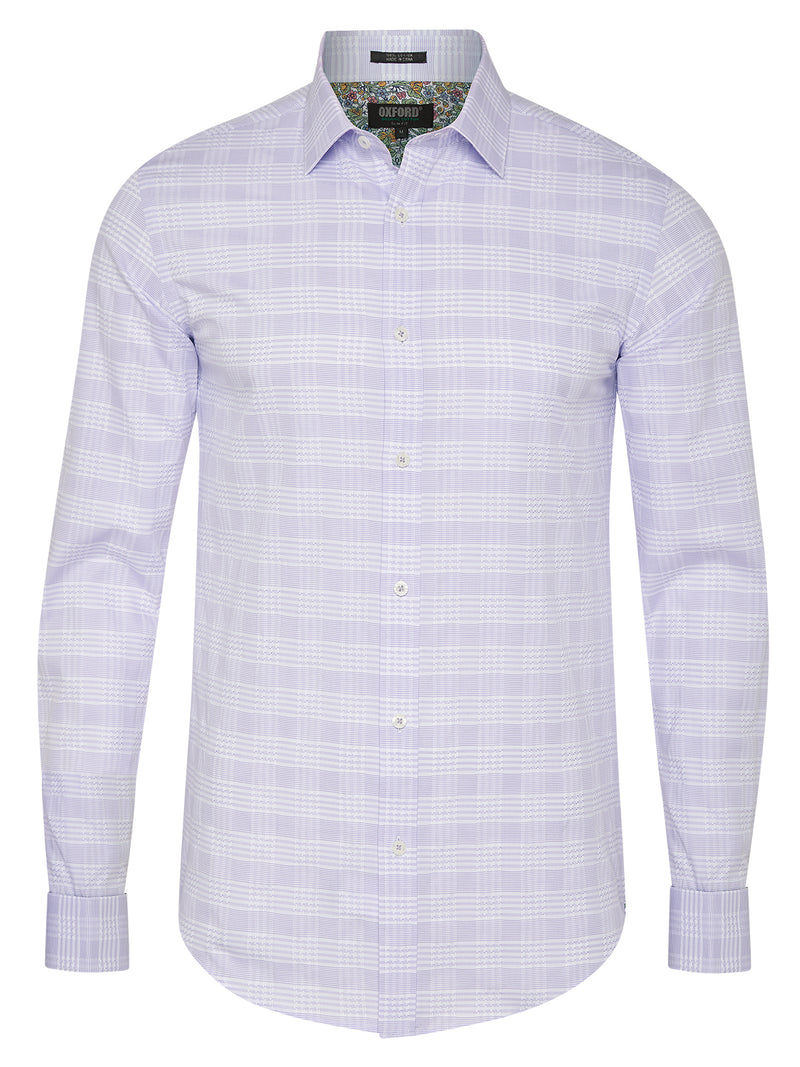 BECKTON FRENCH CUFF DOBBY SHIRT