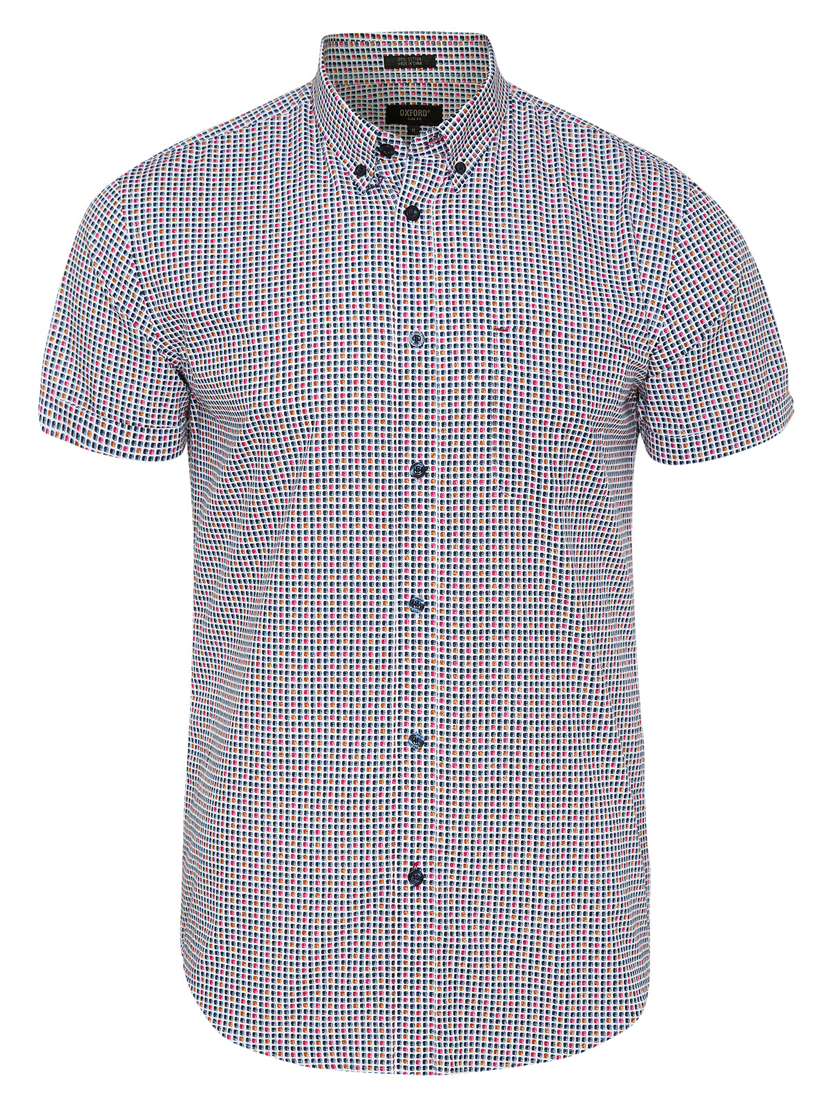 TOTTENHAM SQUARE PRINT SHORT SLEEVE SHIRT – Oxford Shop