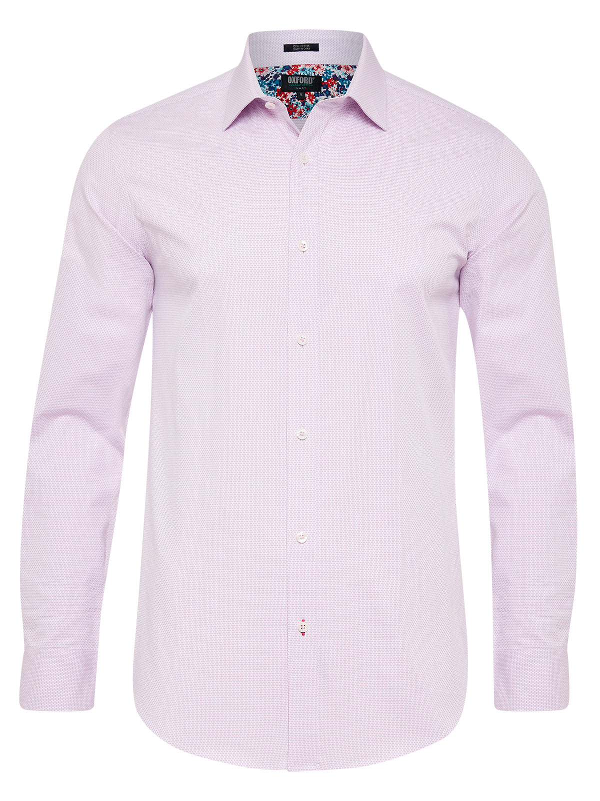 BECKTON DOBBY SHIRT PINK