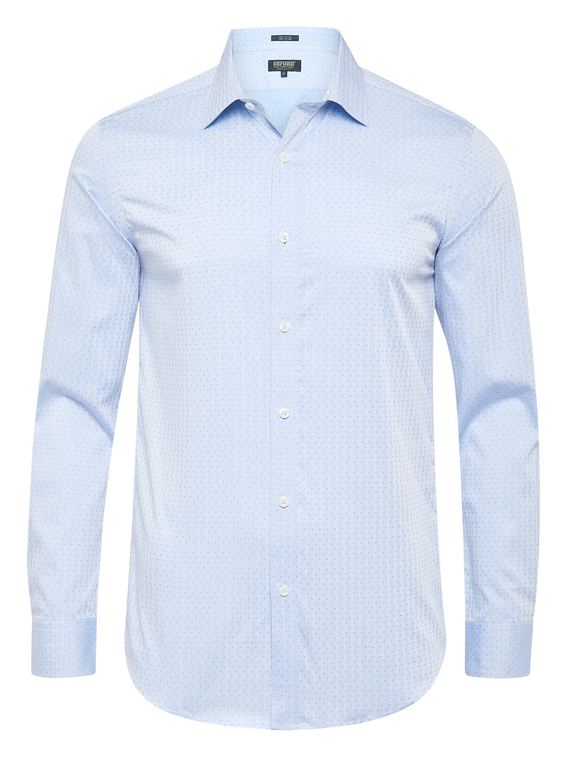 BECKTON DOBBY SPOT EASYCARE SHIRT