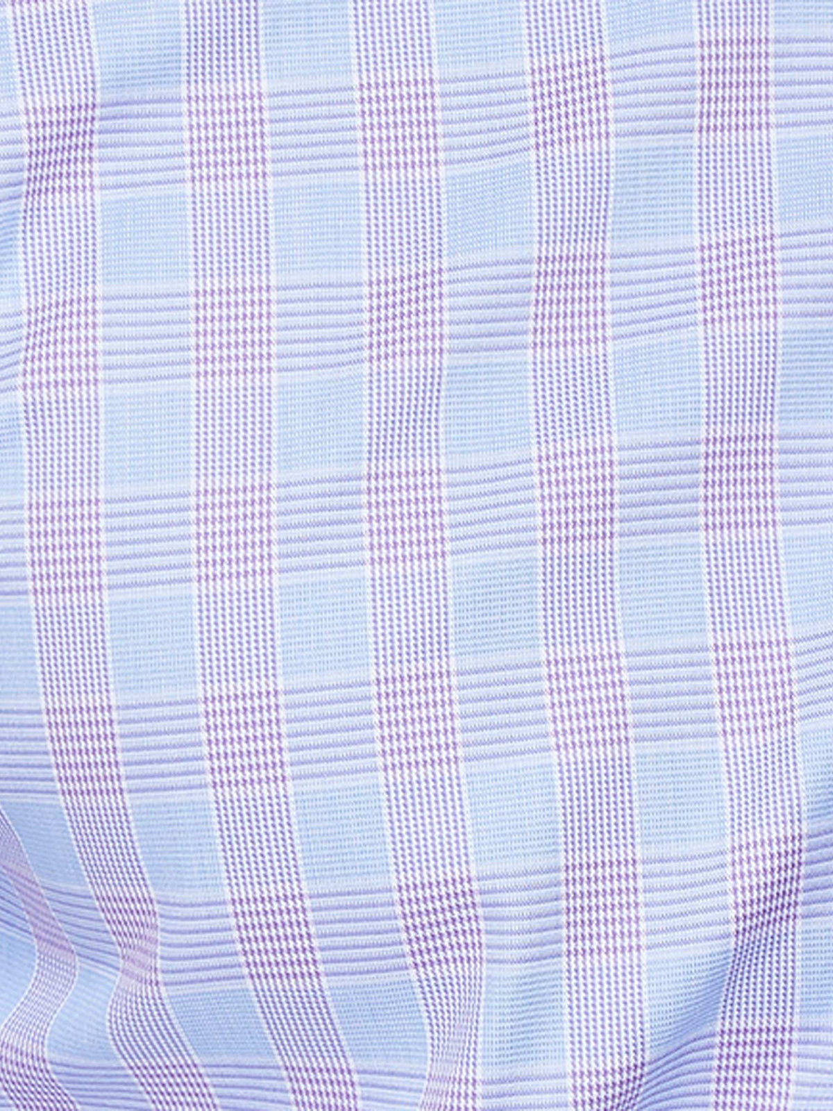 BECKTON CHECKED SHIRT PURPLE/SKY