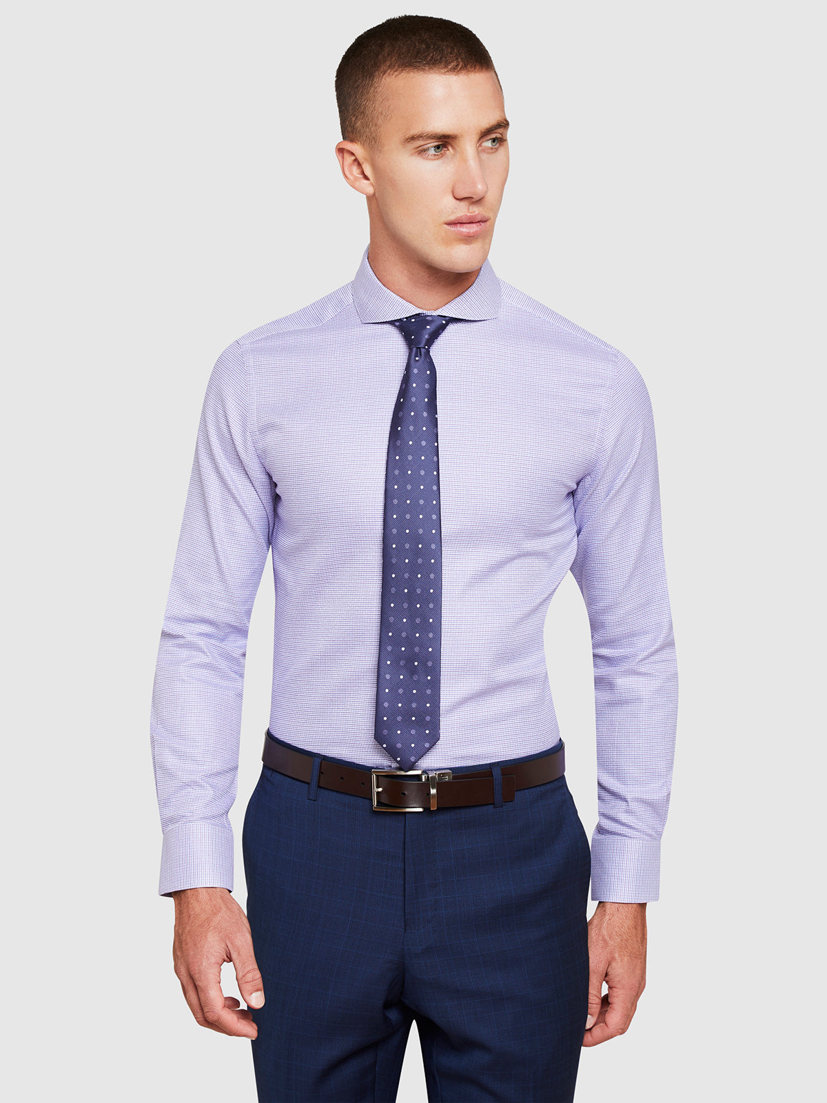 KENSINGTON LUXURY SHIRT PURPLE