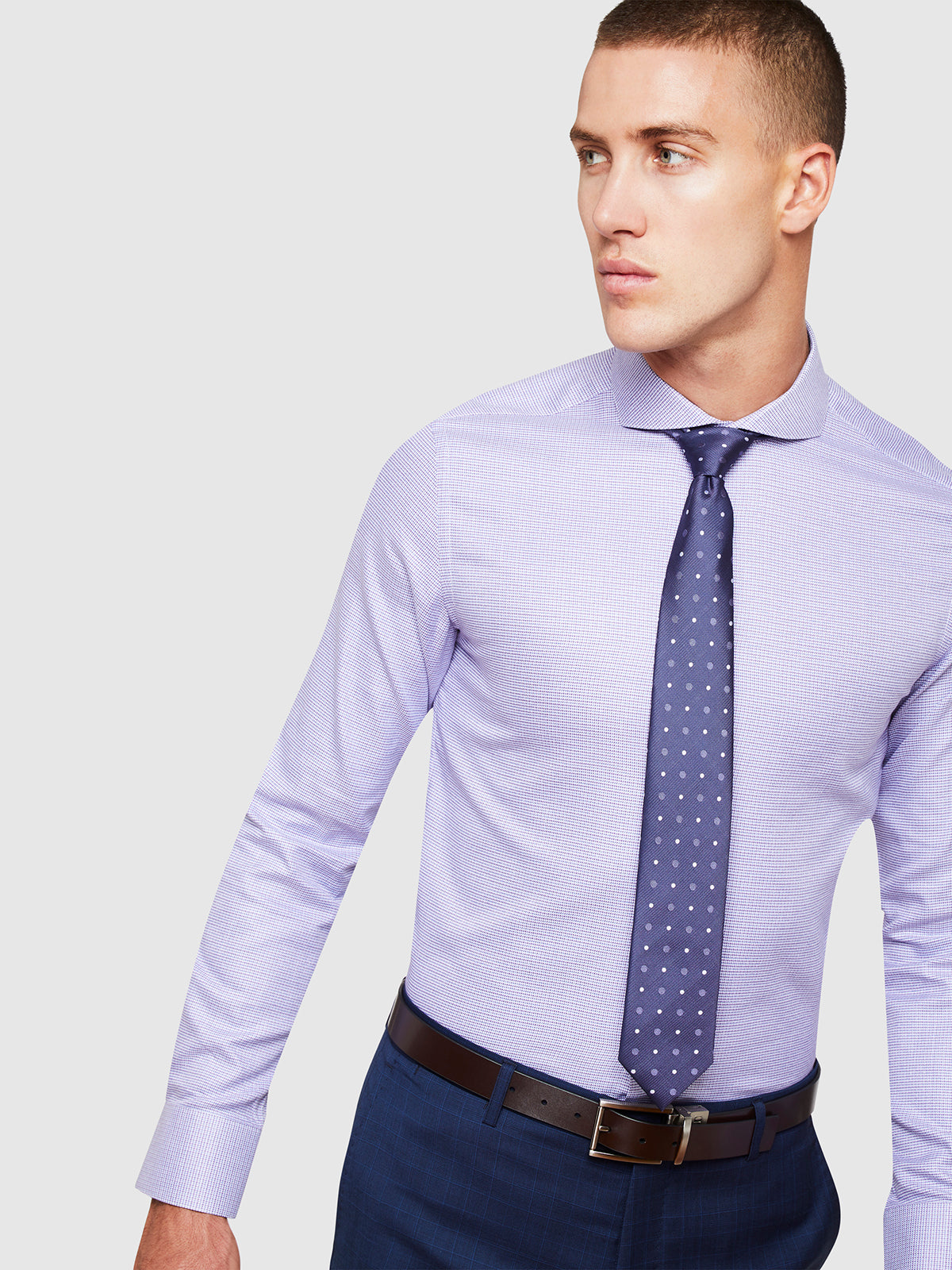 KENSINGTON LUXURY SHIRT PURPLE