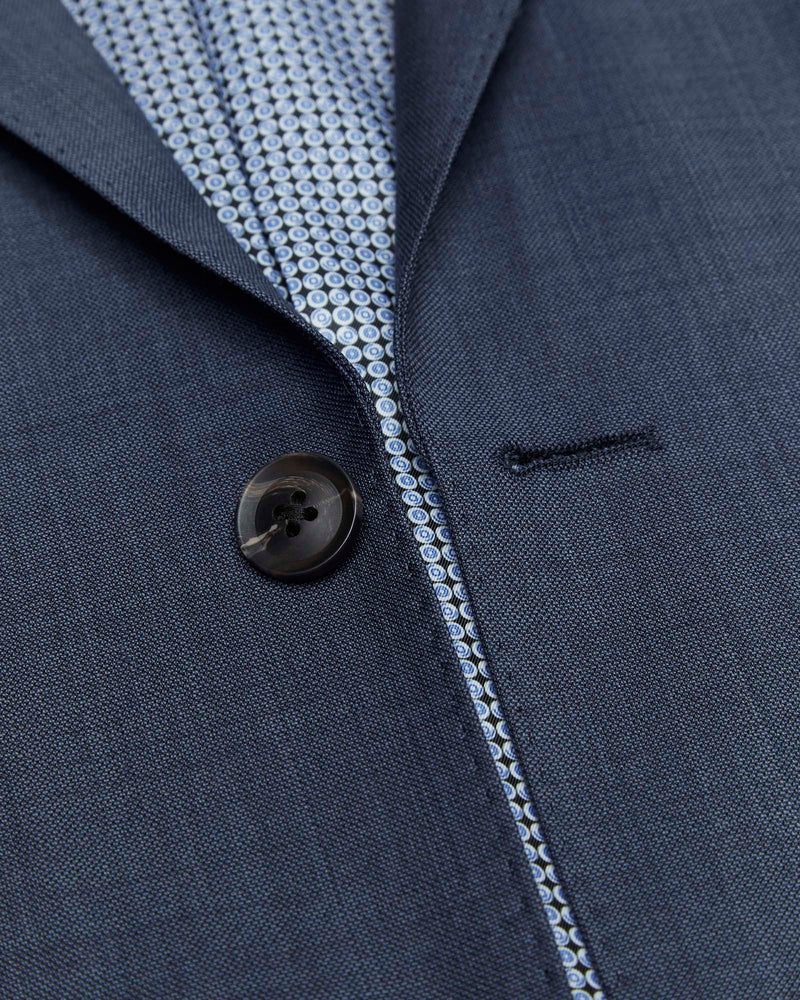 HOPKINS PEAK LAPEL WOOL SUIT JACKET