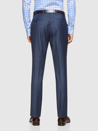 HOPKINS WOOL SUIT TROUSERS PETROL