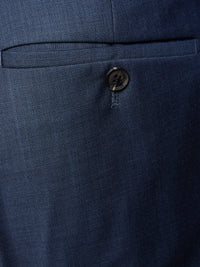 HOPKINS WOOL SUIT TROUSERS PETROL