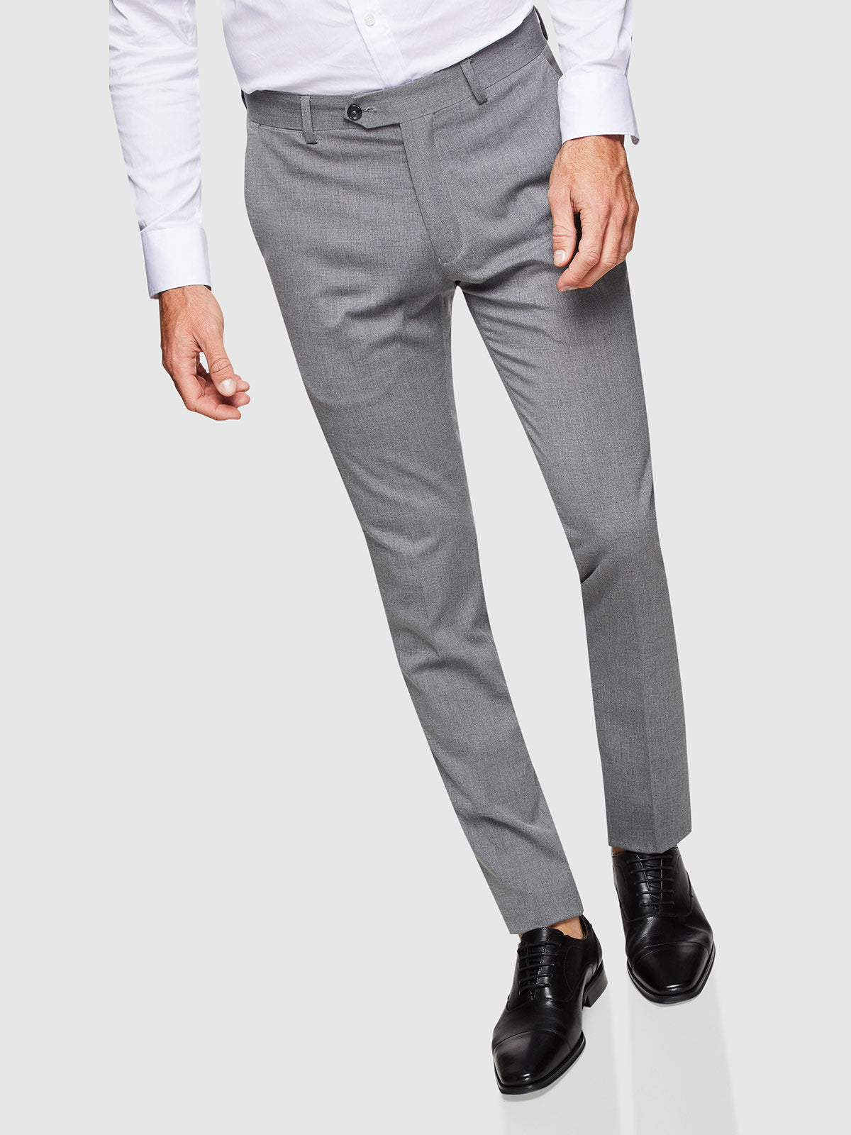 Buy Arrow Men Grey Mid Rise Textured Formal Trousers  NNNOWcom