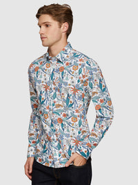 KENTON FLORAL PRINTED SHIRT MULTI