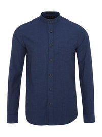 FINCHLEY SLIM FIT SHIRT BLU