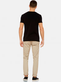 PETER STRETCH V-NECK T-SHIRT