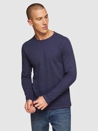 ALBERT WAFFLE LONG SLEEVE T-SHIRT