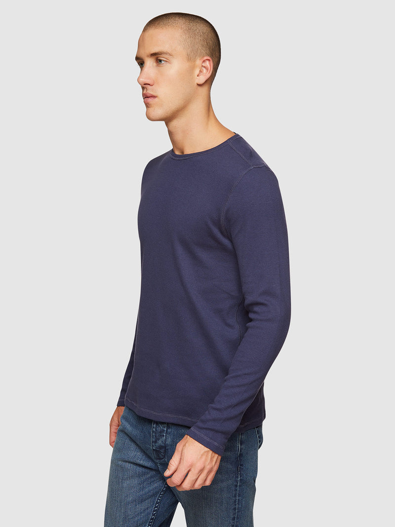 ALBERT WAFFLE LONG SLEEVE T-SHIRT