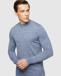 BART FUNNEL NECK KNIT MENS KNITWEAR