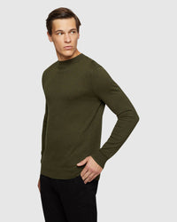 BART FUNNEL NECK KNIT MENS KNITWEAR