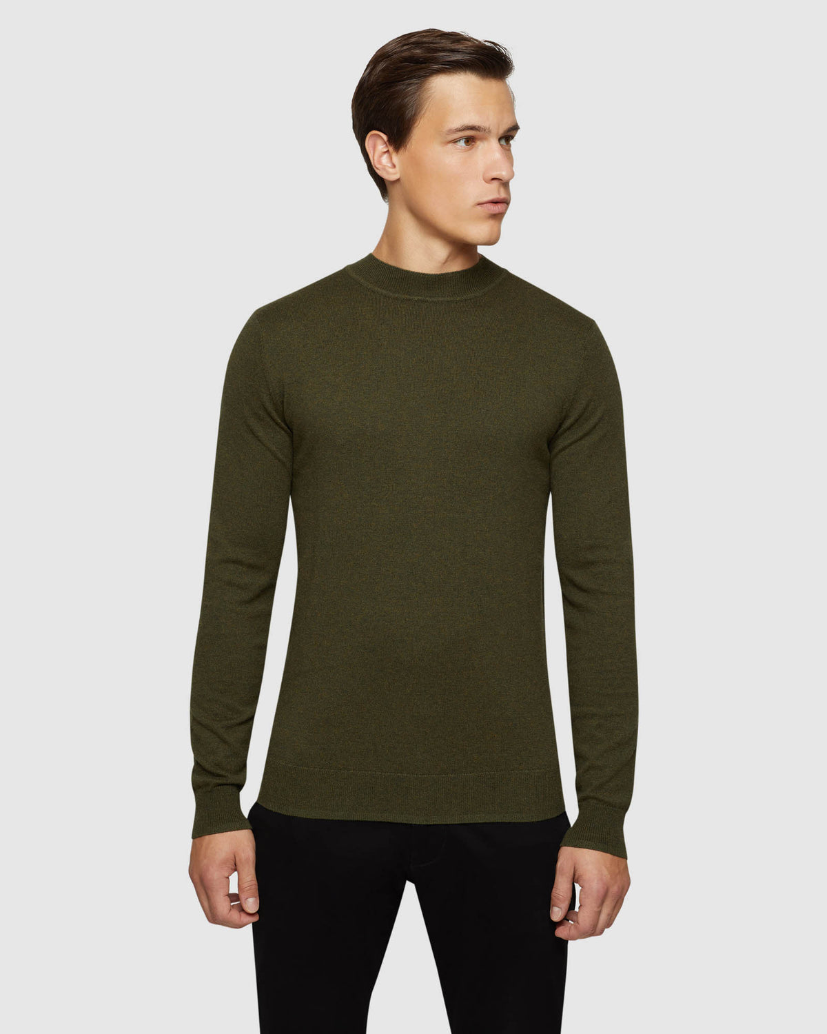 BART FUNNEL NECK KNIT MENS KNITWEAR