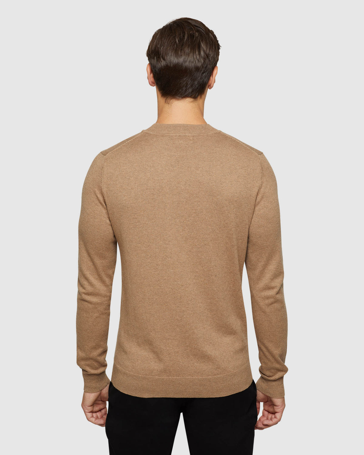 BART FUNNEL NECK KNIT MENS KNITWEAR