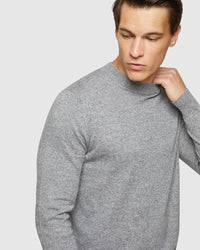 BART FUNNEL NECK KNIT MENS KNITWEAR