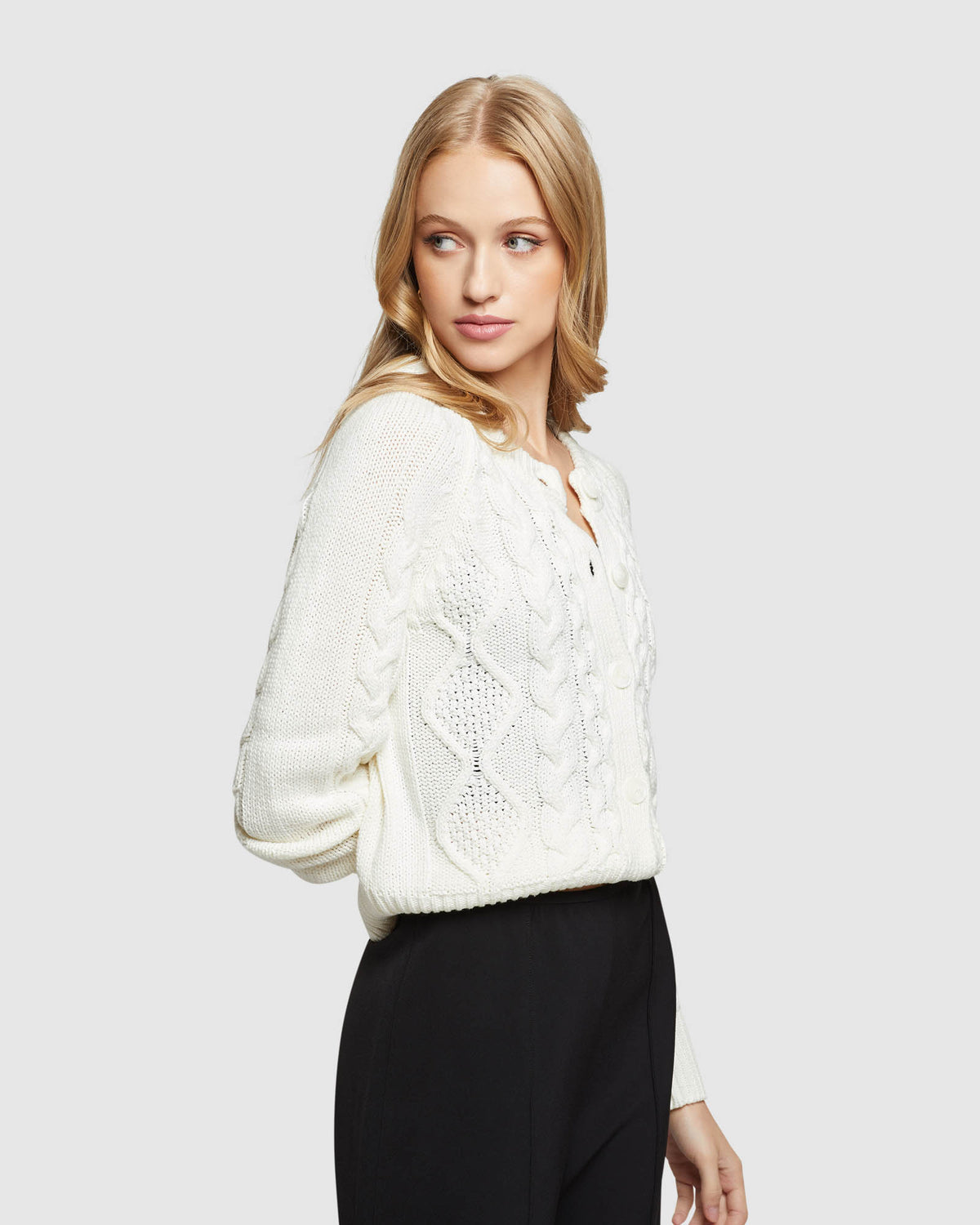 MATILDA KNITTED CARDIGAN WOMENS KNITWEAR