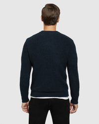 LEO SOFT CREW NECK KNIT MENS KNITWEAR