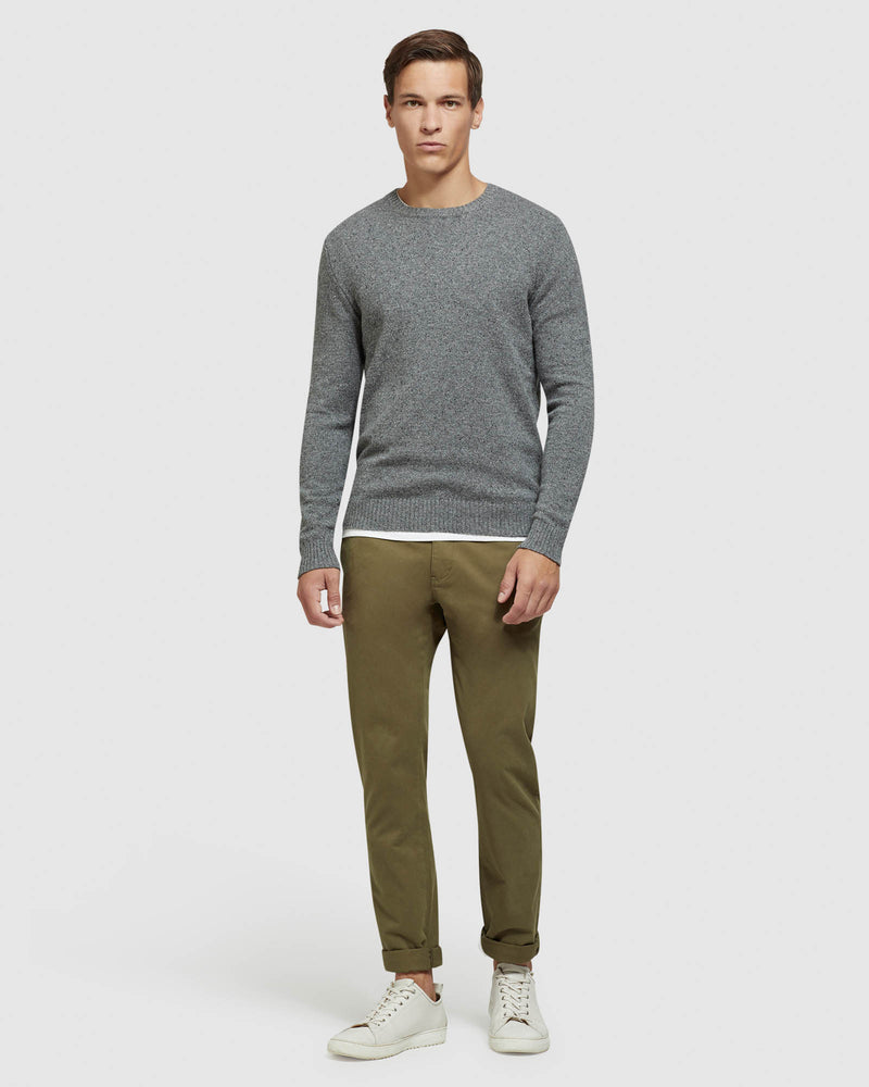 HARRY DONEGAL CREW NECK KNIT MENS KNITWEAR