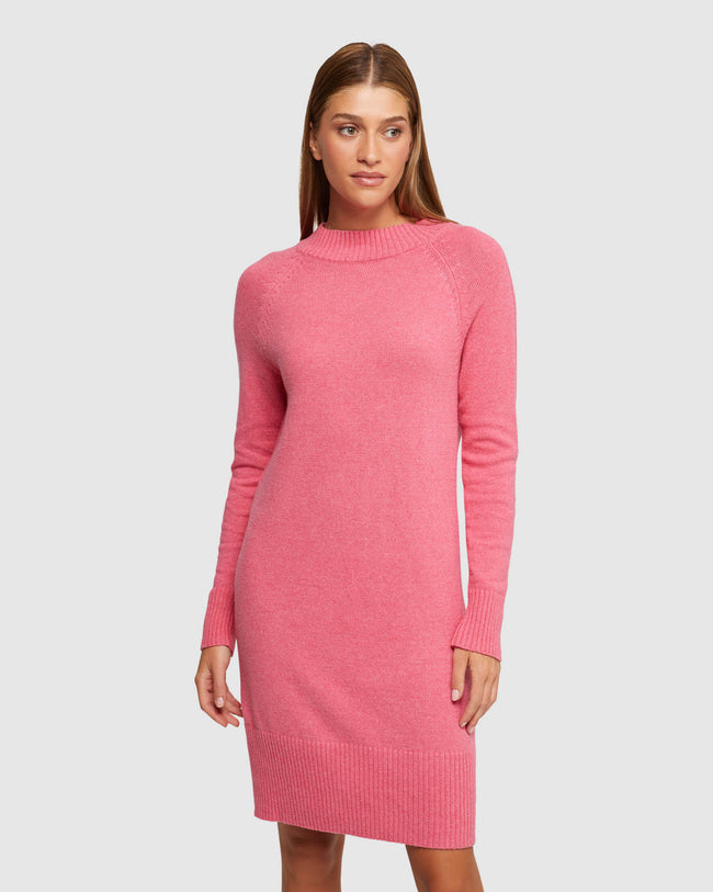 LUNA KNITTED MINI DRESS WOMENS DRESSES