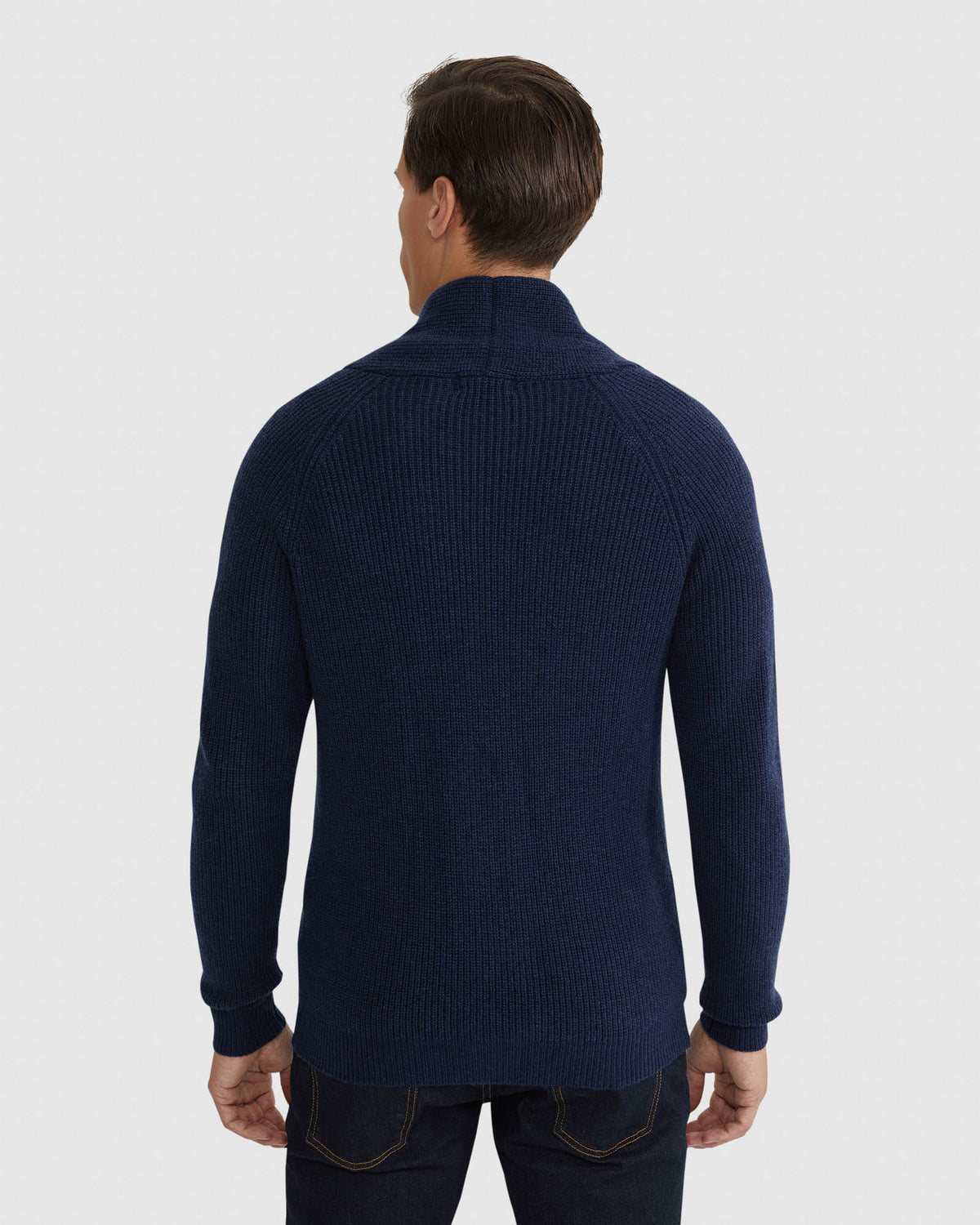 OSCAR WOOL RICH KNIT CARDIGAN – Oxford Shop